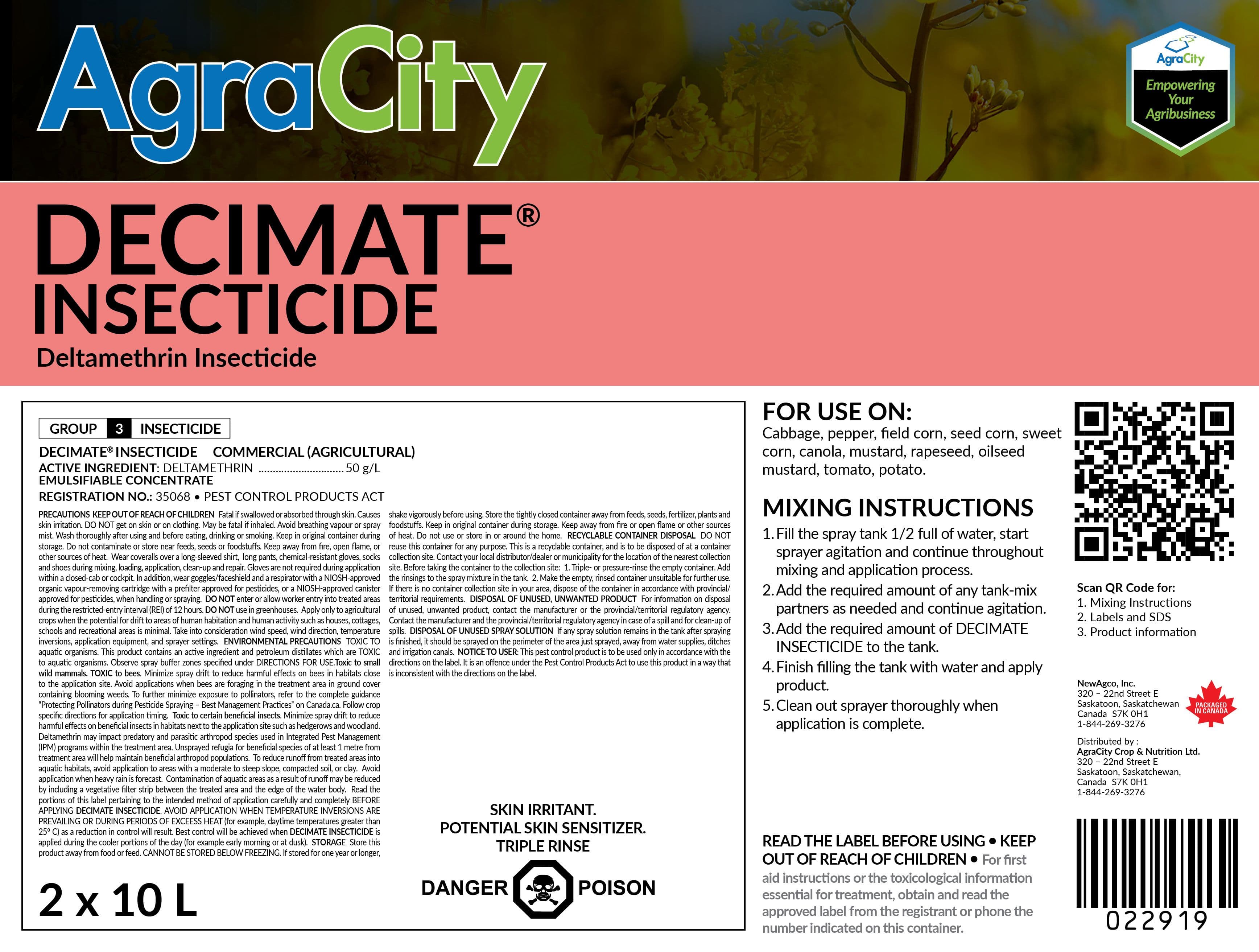 DECIMATE® INSECTICIDE